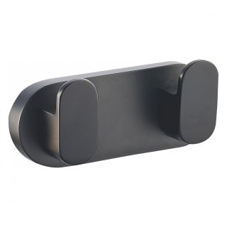 Двойной крючок для ванной Wonzon & Woghand Carbon WW-7725 чёрный